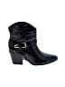 Just Fab Black Ankle Boots Size 7 1/2 - photo 1