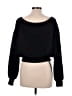 Unbranded Black Pullover Sweater Size M - photo 2