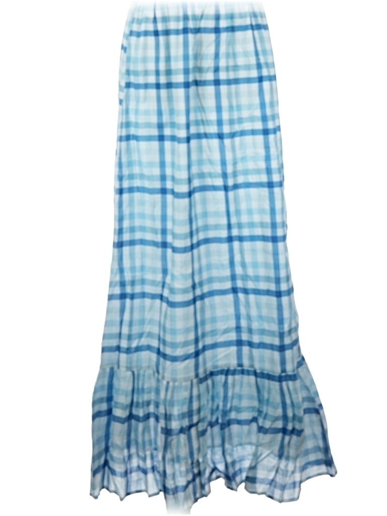 Beau & Ro Casual Skirt In Blue