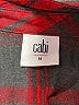 CAbi Plaid Red Long Sleeve Button-Down Shirt Size M - photo 7