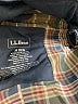 L.L.Bean 100% Polyester Argyle Blue Jacket Size M - photo 6