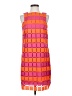 W by Worth 100% Polyester Color Block Orange Cocktail Dress Size 2 - photo 1