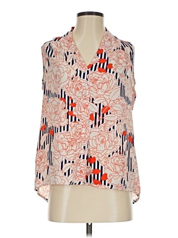 Rose + Olive 3/4 Sleeve Blouse (view 1)