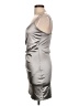 Popular 21 Metallic Silver Cocktail Dress Size L - photo 5