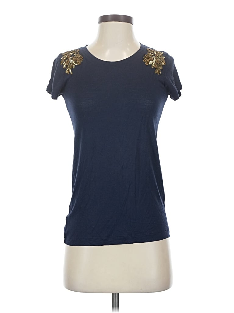 Pre-owned Club Monaco Short Sleeve T-shirt In Blue