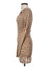 Emory Park Metallic Gold Cocktail Dress Size S - photo 5