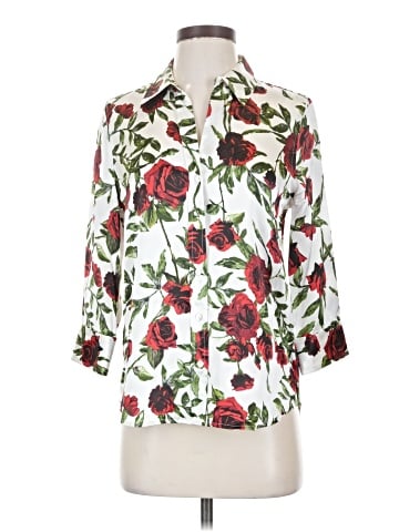 L'Agence 3/4 Sleeve Blouse (view 1)