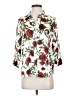 L'Agence Floral White 3/4 Sleeve Blouse Size XS (0) - photo 1
