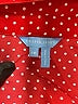 Draper James 100% Polyester Polka Dots Red Long Sleeve Blouse Size 18 - photo 7