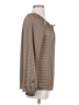 W by Worth 100% Polyester Brown Long Sleeve Blouse Size P (petite) - photo 4