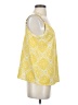 Tecrew 100% Polyester Yellow Sleeveless Top Size S - photo 4