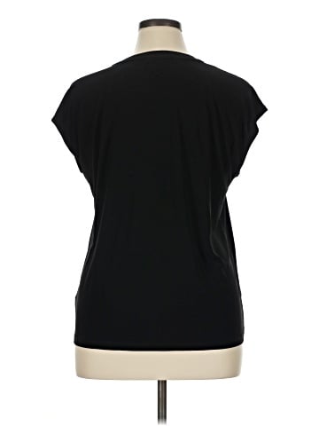 Anne Klein Short Sleeve Blouse (view 2)