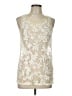 Tacera Chevron-herringbone Ivory Red Cocktail Dress Size L - photo 1