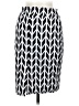 Avital Chevron-herringbone Black Casual Skirt Size M - photo 2