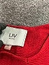 Liv Burgundy Pullover Sweater Size L - photo 7