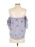 Active USA Blue Sleeveless Blouse Size M - photo 2