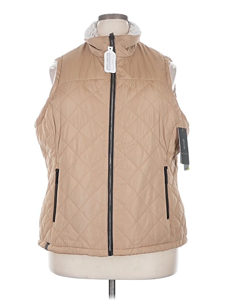 Unbranded Vest In Brown