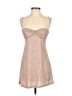 Unbranded Metallic Tan Cocktail Dress Size M - photo 1
