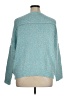 Jennifer Lopez Tweed Teal Pullover Sweater Size XL - photo 2