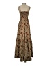 A.L.C. Paisley Brown Casual Dress Size 4 - photo 2