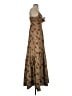 A.L.C. Paisley Brown Casual Dress Size 4 - photo 4