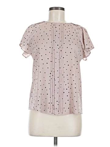 Worthington Short Sleeve Blouse (view 1)