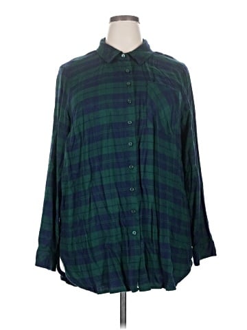 Torrid Long Sleeve Button-Down Shirt (view 1)