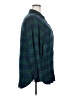 Torrid Plaid Green Long Sleeve Button-Down Shirt Size 2X Plus (2) - photo 4