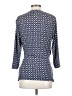 Laundry by Shelli Segal Blue 3/4 Sleeve Blouse Size S - photo 2