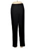St. John Caviar Solid Black Dress Pants Size 6 - photo 1