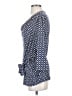 Laundry by Shelli Segal Blue 3/4 Sleeve Blouse Size S - photo 5