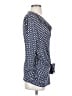 Laundry by Shelli Segal Blue 3/4 Sleeve Blouse Size S - photo 4