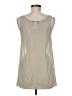 Les Copains 100% Viscose Rayon Ivory Sleeveless Blouse Size EU (IT) 42 / US 6 - photo 2