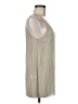 Les Copains 100% Viscose Rayon Ivory Sleeveless Blouse Size EU (IT) 42 / US 6 - photo 4