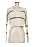 Aeropostale Stripes Ivory Pullover Sweater Size M - photo 1