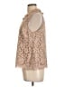 J.Crew Tan Sleeveless Blouse Size L - photo 5
