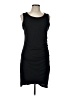 Leith Solid Black Casual Dress Size L - photo 1