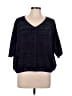 Flora Ashley Blue Cardigan Size M - photo 1