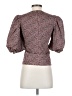 Birgitte Herskind Purple 3/4 Sleeve Blouse Size 34 waist - photo 2
