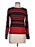 Casual Corner Stripes Red Pullover Sweater Size L - photo 1