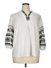 Ruby Rd. White 3/4 Sleeve Blouse Size XL - photo 1