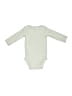 Carter's Gray Long Sleeve Onesie 3-6 MO / 6 MO - photo 2