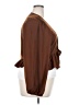 American Eagle Outfitters 100% Polyester Brown Long Sleeve Blouse Size XXL - photo 4