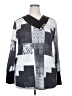 Unbranded Gray Long Sleeve Blouse Size XXL - photo 1