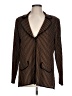 misook 100% Acrylic Stripes Brown Blazer Size L - photo 1