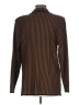 misook 100% Acrylic Stripes Brown Blazer Size L - photo 2