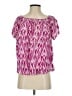 Joie 100% Silk Pink Short Sleeve Silk Top Size XS - photo 1