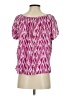 Joie 100% Silk Pink Short Sleeve Silk Top Size XS - photo 2