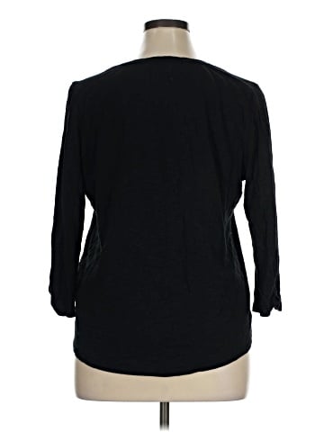 Chico's 3/4 Sleeve T-Shirt (view 2)