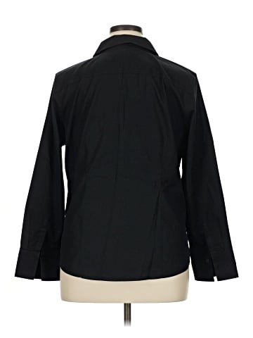 Chico's 3/4 Sleeve Button-Down Shirt (view 2)